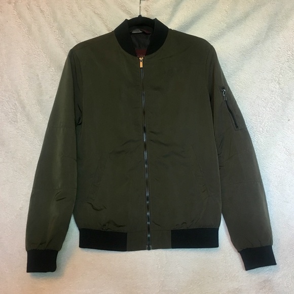 basic zara man bomber jacket